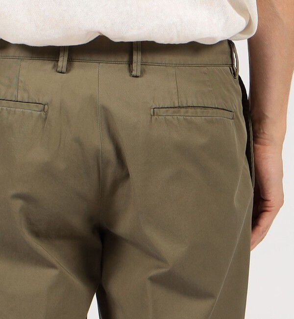 TOMORROWLAND MENS「スーピマコットンチノ イージーショーツ」|チノ|