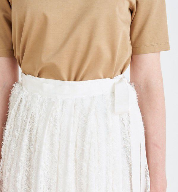 Ballsey「ペーパーフリンジ ラップロングスカート」|スカート|