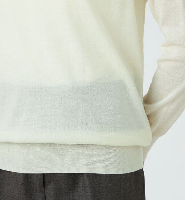 TOMORROWLAND collection「エクストラファインウール Vネックプルオーバー」|ニット・セーター|