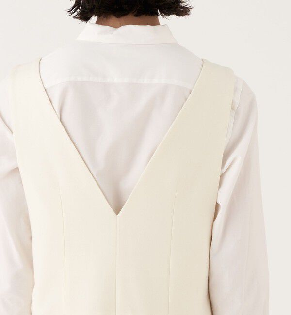 DES PRES「ウールフランネル Vネックオールインワン」|オールインワン|