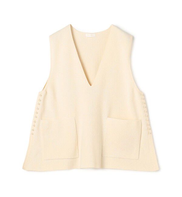 TOMORROWLAND Ballsey パールコンビ Vネックベスト パールコンビ Vネックベスト（Ballsey）｜ルミネのファッション通販