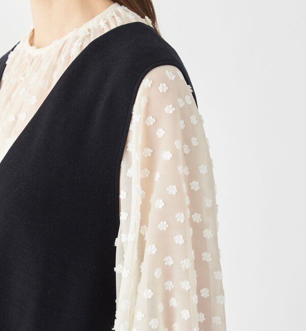 TOMORROWLAND Ballsey パールコンビ Vネックベスト パールコンビ Vネックベスト（Ballsey）｜ルミネのファッション通販