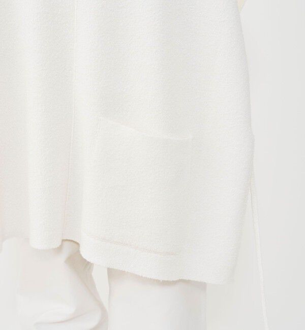 GALERIE VIE「ブークレダブルフェイス ラップマント」|ベスト・ジレ|