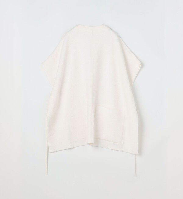 GALERIE VIE「ブークレダブルフェイス ラップマント」|ベスト・ジレ|