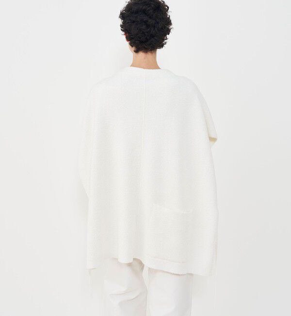 GALERIE VIE「ブークレダブルフェイス ラップマント」|ベスト・ジレ|