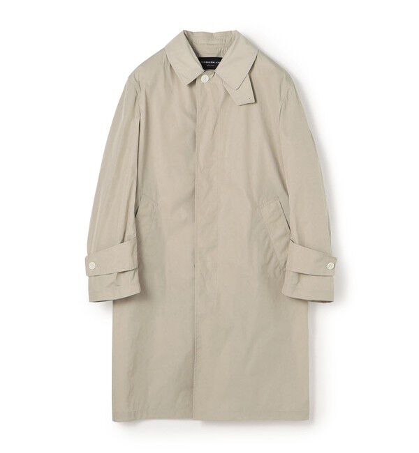 TOMORROWLAND MENS「ナイロン パッカブル ステンカラーコート」|ステンカラーコート|43 ベージュ