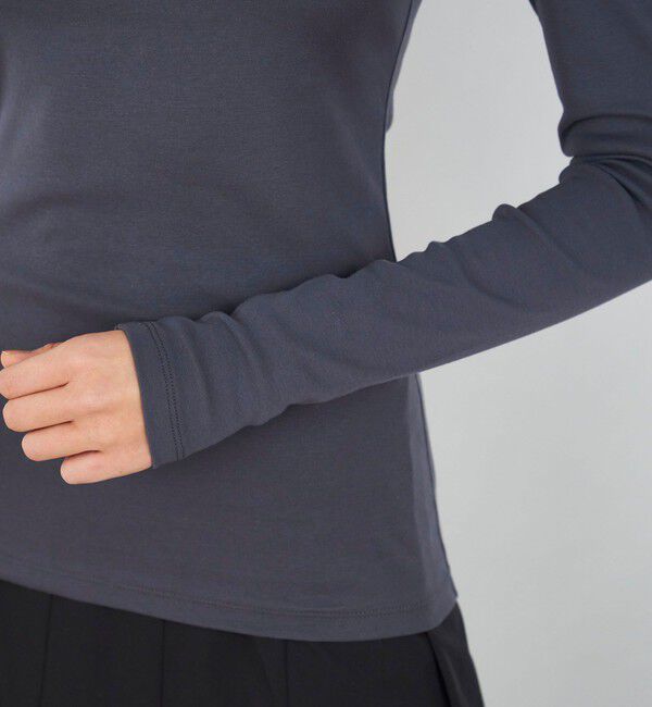 DES PRES「ベーシックサーキュラーリブ クルーネックプルオーバー」|Tシャツ・カットソー|