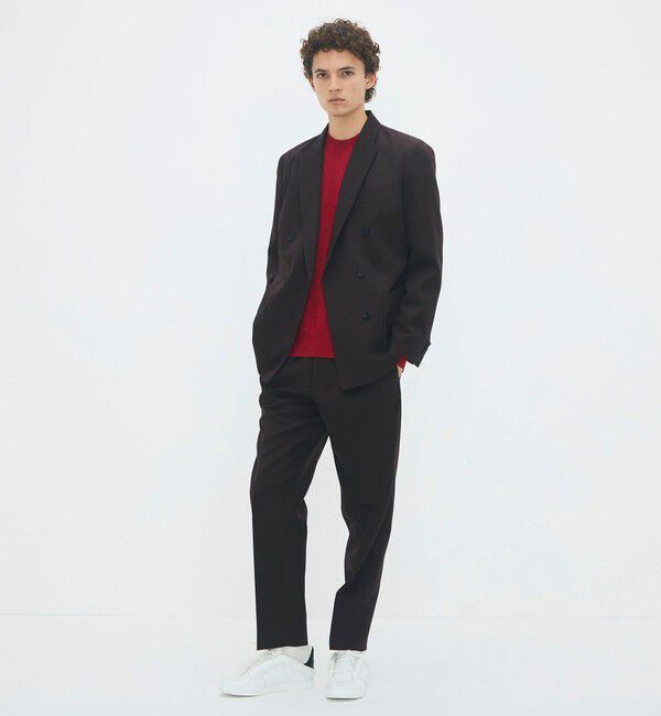 CABaN「CABaN ライトウールギャバジン ダブルブレストジャケット」|テーラードジャケット|