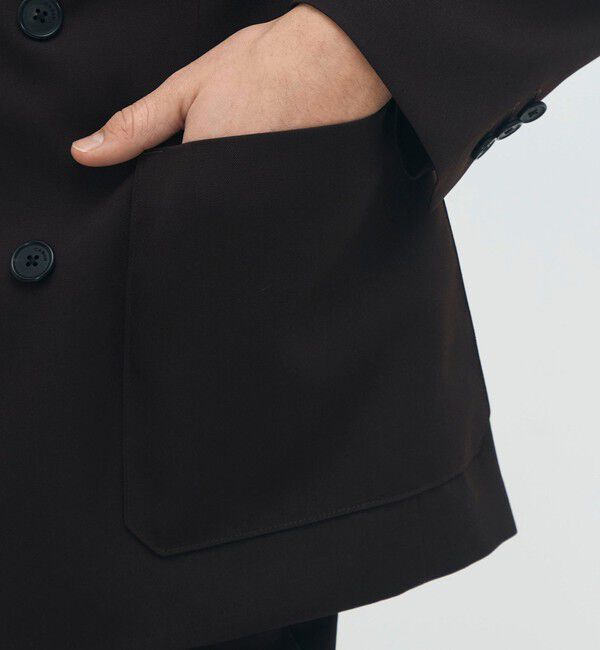 CABaN「CABaN ライトウールギャバジン ダブルブレストジャケット」|テーラードジャケット|