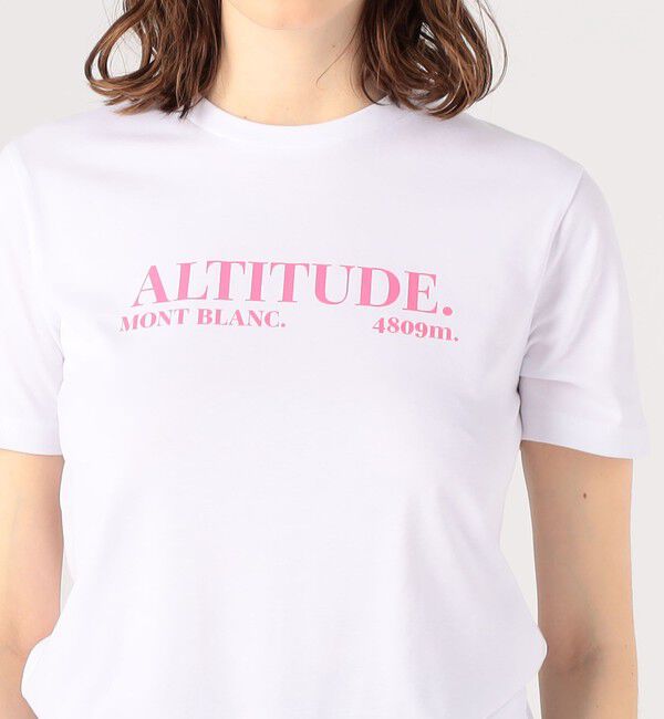 TOMORROWLAND BUYING WEAR「Les Petits Basics ALTITUDE MONT BLANC Tシャツ」|Tシャツ・カットソー|