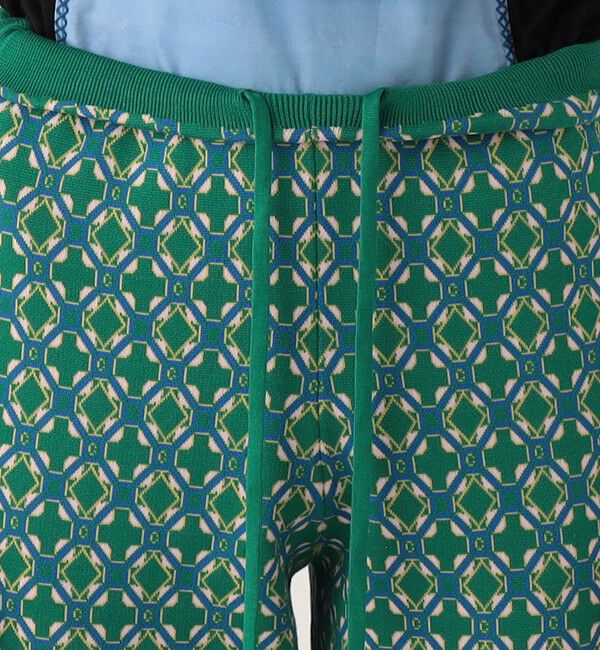 CABaN「クロスタイルジャカード ニットパンツ」|その他|