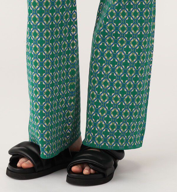 CABaN「クロスタイルジャカード ニットパンツ」|その他|