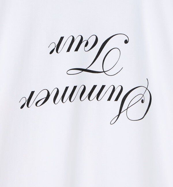 TOMORROWLAND BUYING WEAR「TANG TANG UPSIDEDOWN FIN プリントTシャツ」|Tシャツ・カットソー|