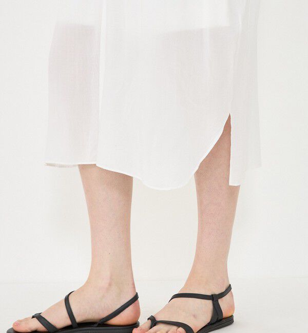 GALERIE VIE「ウォッシャブルレーヨン シャツワンピース」|ワンピース|