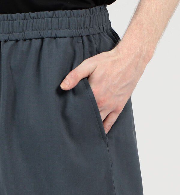 TOMORROWLAND MENS「ポリエステルウールポプリン イージーショーツ」|その他|