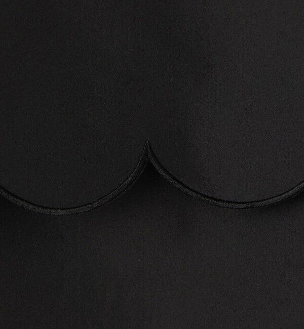 DES PRES「シルクハブタエ スカラップブラウス」|シャツ・ブラウス|