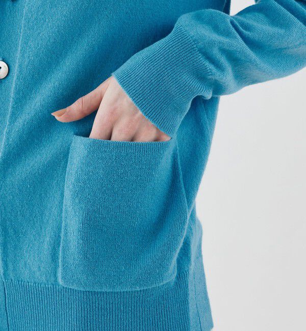 GALERIE VIE「スコットランドカシミヤ Vネックカーディガン」|カーディガン|