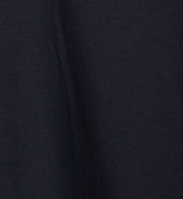 GALERIE VIE「コットンシルクパウダークロス ギャザーロングワンピース」|ワンピース|