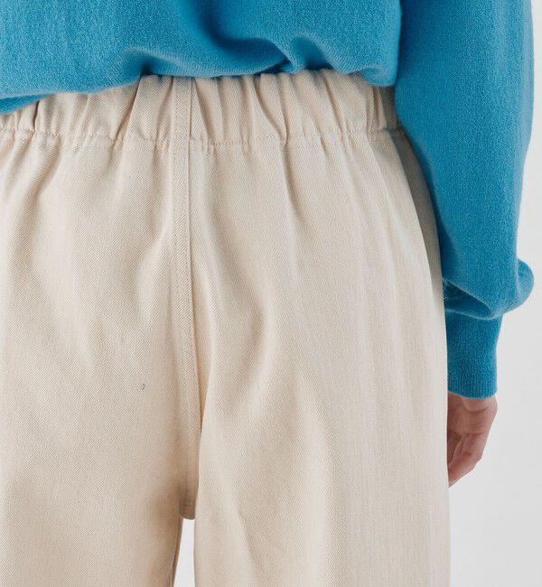 GALERIE VIE「シーアイランドカラーデニム イージーフレアパンツ」|デニム|