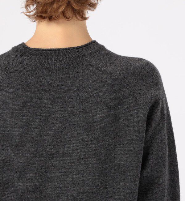 BACCA「ウールムリネ クルーネックニットプルオーバー」|ニット・セーター|
