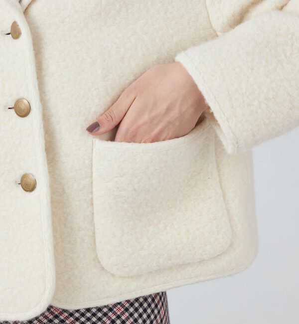 TOMORROWLAND collection「シープニット ショールカラージャケット」|その他|