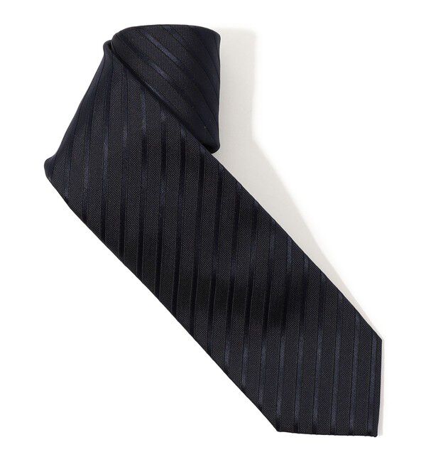 TOMORROWLAND GOODS「TOMORROWLAND シルク レジメンタルネクタイ」|ネクタイ・蝶ネクタイ|69 ネイビー