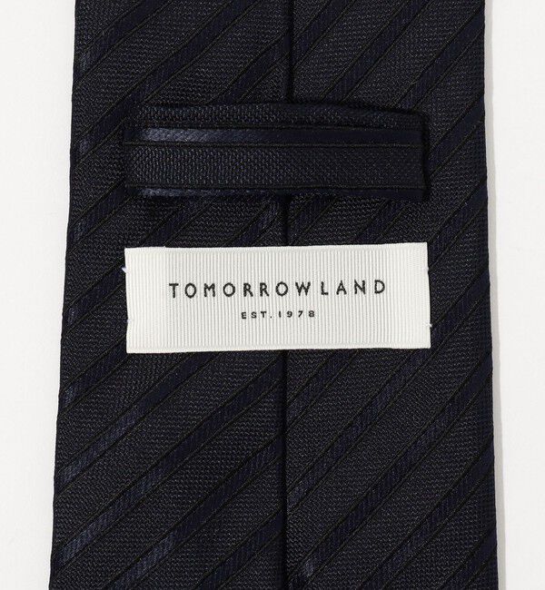 TOMORROWLAND GOODS「TOMORROWLAND シルク レジメンタルネクタイ」|ネクタイ・蝶ネクタイ|