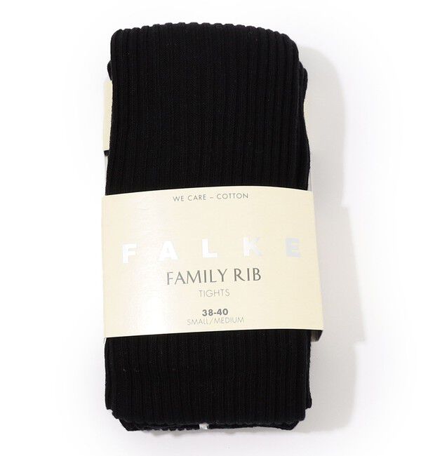 TOMORROWLAND GOODS「FALKE Family リブタイツ」|タイツ・ストッキング|19 ブラック