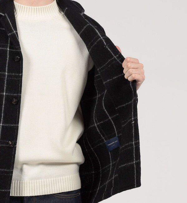 TOMORROWLAND MENS「ボイルドウール サブマリンジャケット」|ブルゾン・スタジャン|