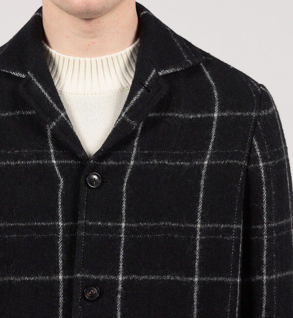 TOMORROWLAND MENS「ボイルドウール サブマリンジャケット」|ブルゾン・スタジャン|