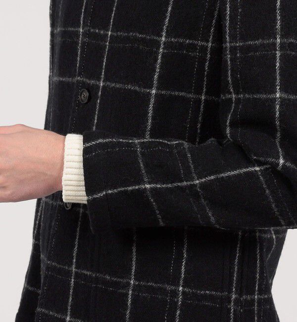 TOMORROWLAND MENS「ボイルドウール サブマリンジャケット」|ブルゾン・スタジャン|