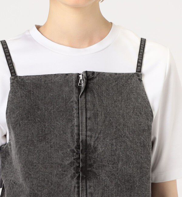 Edition「ガーメントウォッシュ ジップトップス」|シャツ・ブラウス|