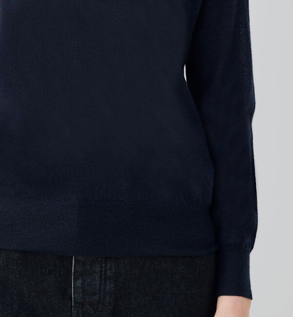 GALERIE VIE「ウーステッドカシミヤ Vネックプルオーバー」|ニット・セーター|