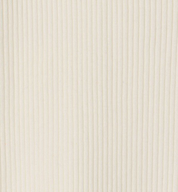 MACPHEE「コットンリブ クルーネックカーディガン」|カーディガン|