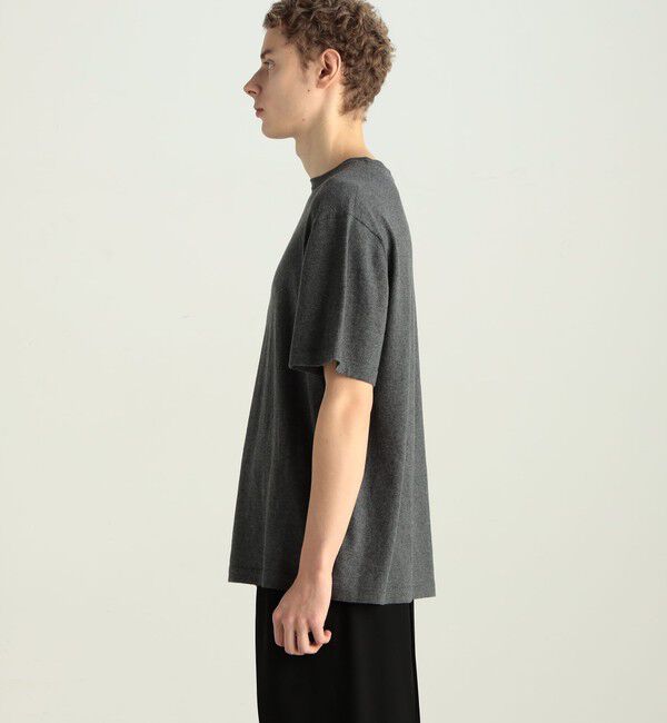 Edition「コットンカシミヤ ハーフスリーブトップス」|Tシャツ・カットソー|