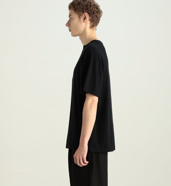 Edition「コットンカシミヤ ハーフスリーブトップス」|Tシャツ・カットソー|