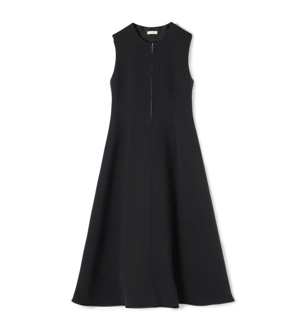 DES PRES「グロスグレインジャージー ノースリーブワンピース」|ワンピース|19 ブラック