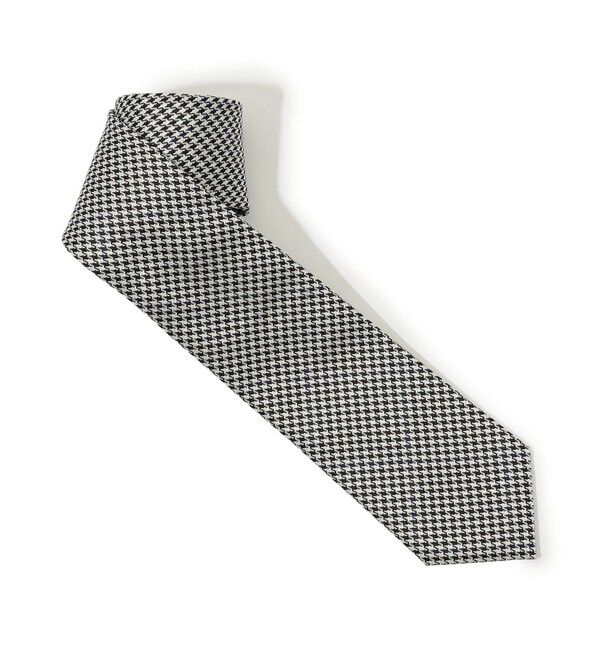 TOMORROWLAND GOODS「TOMORROWLAND シルク ハウンドトゥース柄ネクタイ」|ネクタイ・蝶ネクタイ|