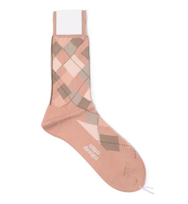 TOMORROWLAND GOODS「omo design コットンナイロンソックス」|ソックス|42 オレンジ系