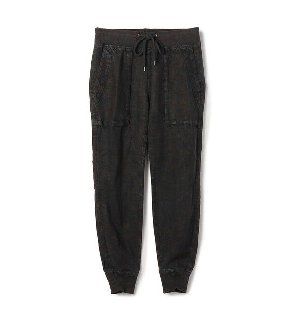 JAMES PERSE「リネン 裾リブパンツ WTXL1677」|その他|19 ブラック