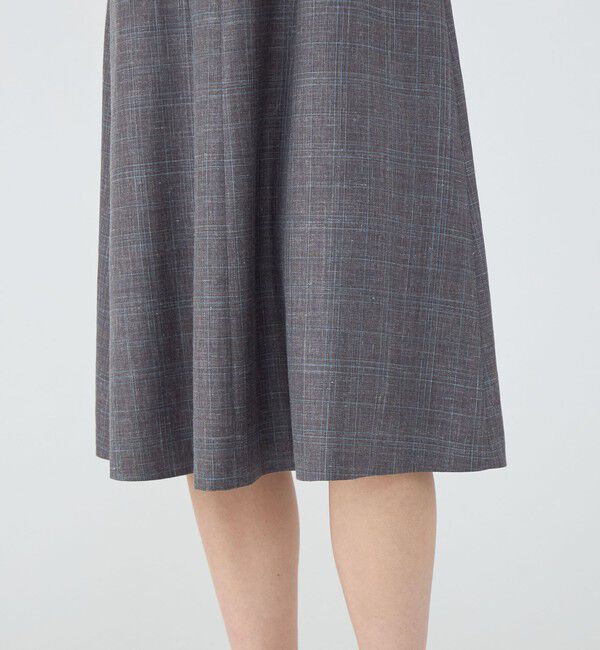 TOMORROWLAND collection「SUMMERTIME BLUE キャップスリーブワンピース」|ワンピース|