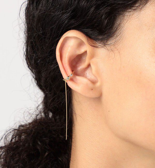 TOMORROWLAND GOODS「Hirotaka DROSERA Diamond Chai 片耳イヤーカフ」|イヤーカフ|