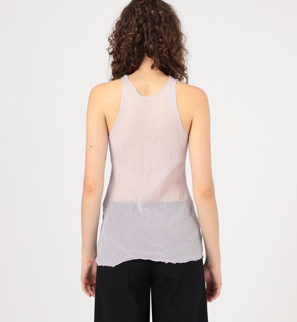 TOMORROWLAND BUYING WEAR「GABRIELA COLL GARMENTS NO.73 CRUSHED TOP」|タンクトップ|