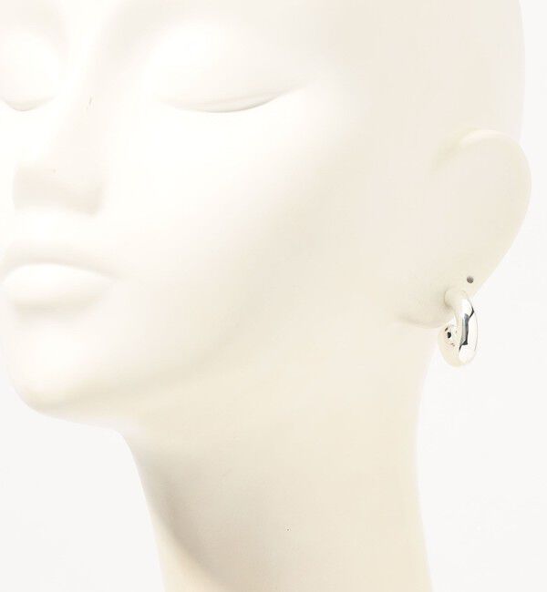 TOMORROWLAND GOODS「LIE STUDIO Rose シルバーピアス」|ピアス|