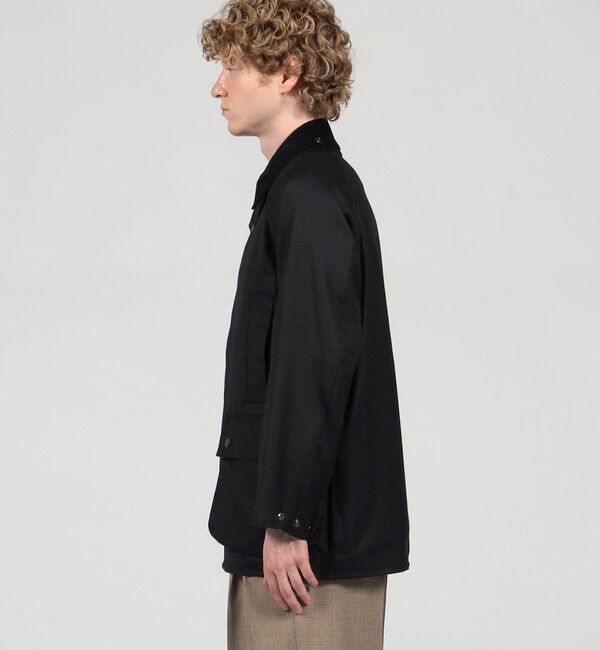 TOMORROWLAND MENS「【別注】Barbour CL BEAUFORT ウールブルゾン DORMEIUL」|ブルゾン・スタジャン|