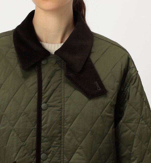 MACPHEE「キルティング テントラインジャケット」|ブルゾン・スタジャン|