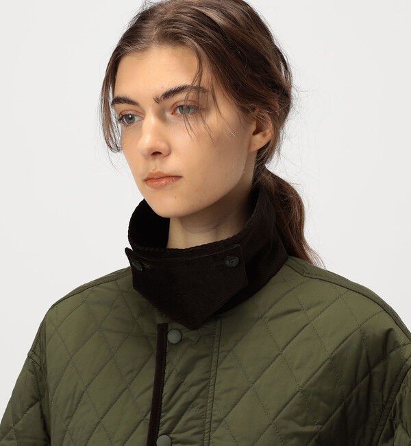 MACPHEE「キルティング テントラインジャケット」|ブルゾン・スタジャン|