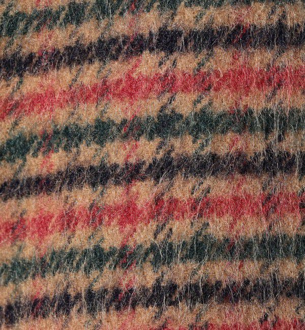 TOMORROWLAND MENS「シルクガンクラブチェック ショートブルゾン」|ブルゾン・スタジャン|