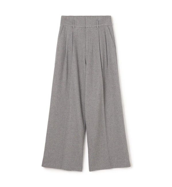 JAMES PERSE「ウールカシミヤブレンド プリーツトラウザーパンツ WWWF1096」|スラックス|14 グレー系