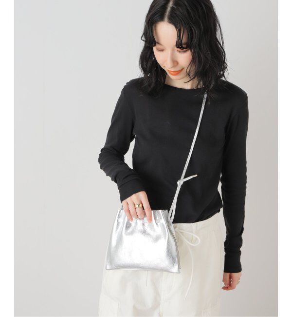  「【blancle/ ブランクレ】S.LETHER/M.LEATHER 2WAY GATHER MINI BAG limited」|ショルダー・メッセンジャー|